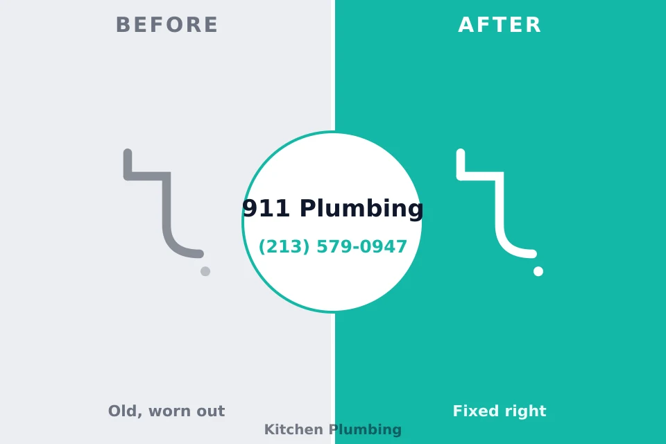 Before and after: plumbing repair Swedesboro, NJ